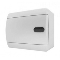 Щит пластиковый навесной 6 мод IP41 (кнопка) белая дверца Tekfor